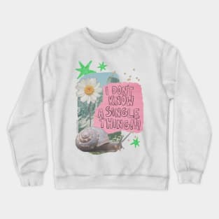 I Don’t Know Crewneck Sweatshirt